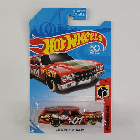 Hot Wheels - '70 Chevelle SS Wagon (Red)