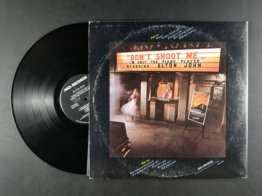 Elton John - Don't Shoot Me I'm Only the Piano Player (1972, LP)