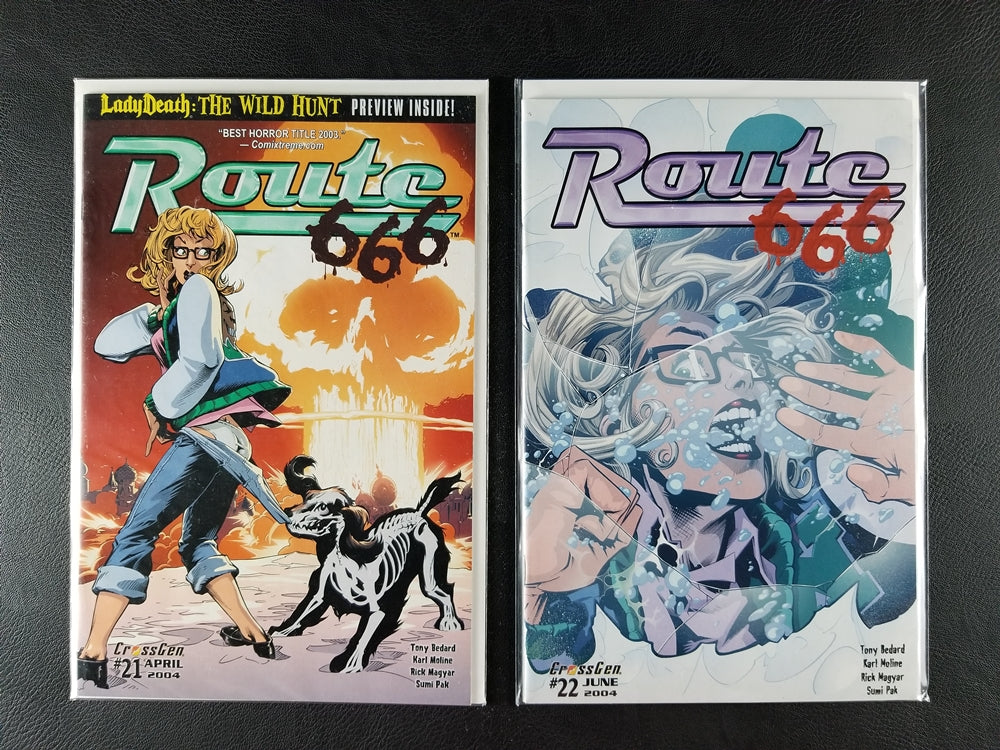 Route 666 #1-22 Set (CrossGen Comics, 2002-04)