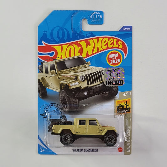 Hot Wheels - '20 Jeep Gladiator (Matte Tan) [Factory Sealed 2020 Set]