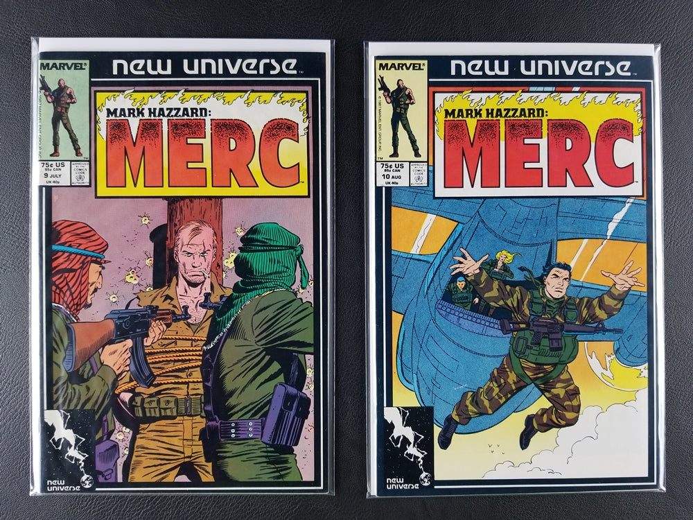 Mark Hazzard: Merc #1-12 Set (Marvel, 1986-87)