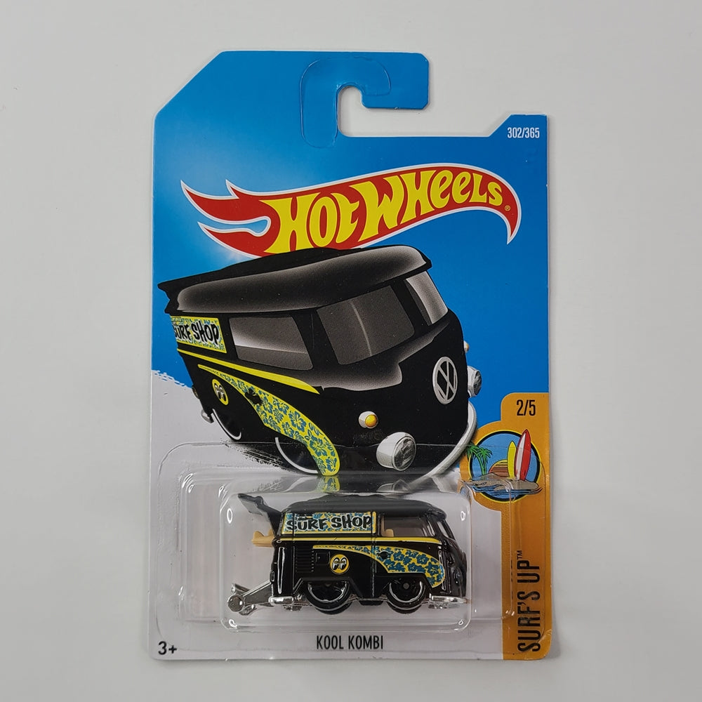 Hot Wheels - Kool Kombi (Black) [Surf's Up Mini Collection (2017) - 2/5]