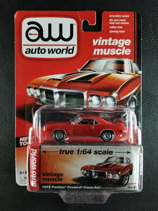 Auto World - 1969 Pontiac Firebird Trans Am (Orange)