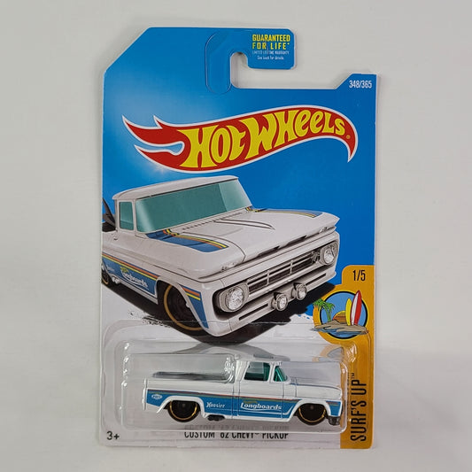 Hot Wheels - Custom '62 Chevy Pickup (White)