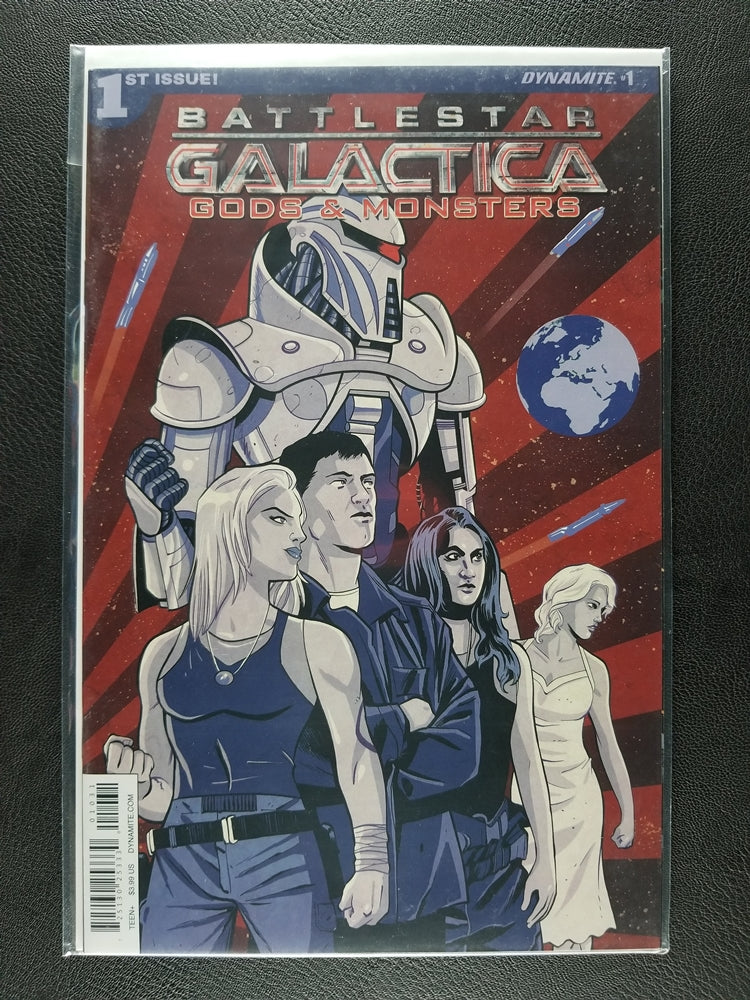 Battlestar Galactica: Gods and Monsters #1A, 1B, 1C Set (Dynamite Ent., 2016)