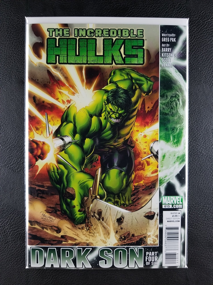 The Incredible Hulks #615 (Marvel, December 2010)