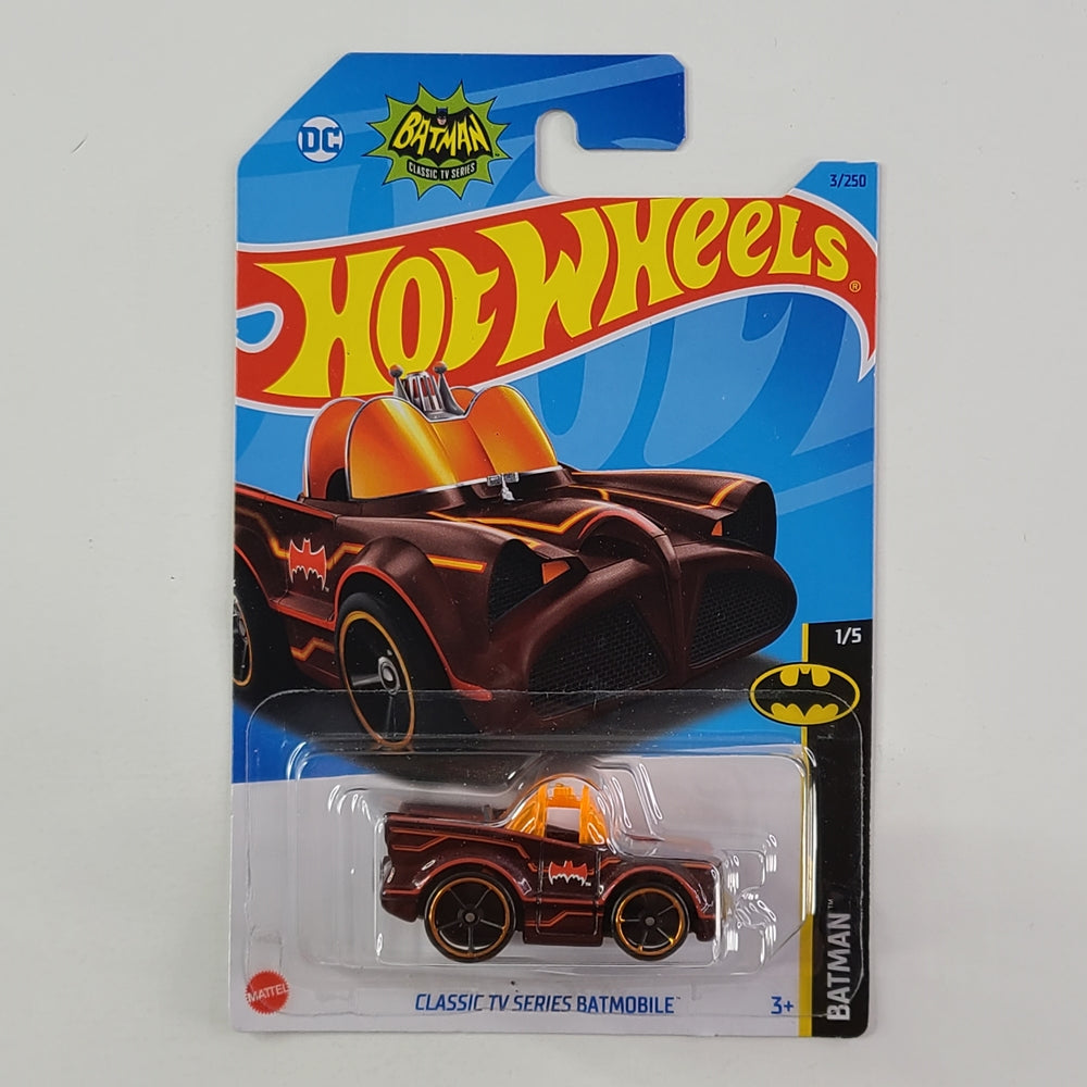 Hot Wheels - Classic TV Series Batmobile (Dark Red)