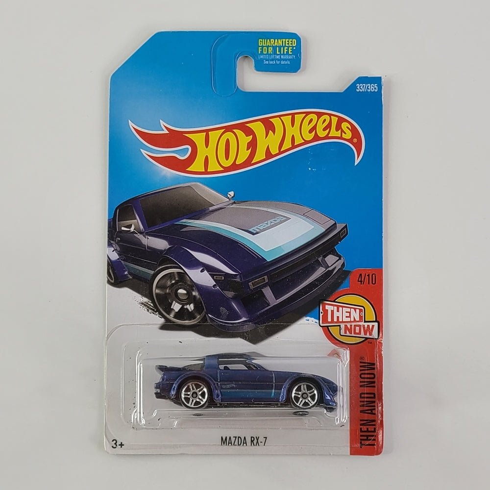 Hot Wheels - Mazda RX-7 (Metalflake Dark Blue)