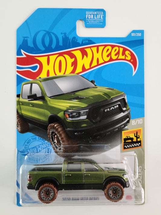 Hot Wheels - 2020 Ram 1500 Rebel (Metalflake Green)