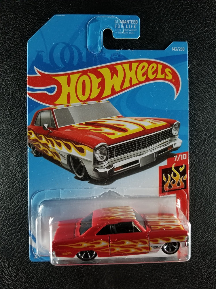 Hot Wheels - '66 Chevy Nova (Red)