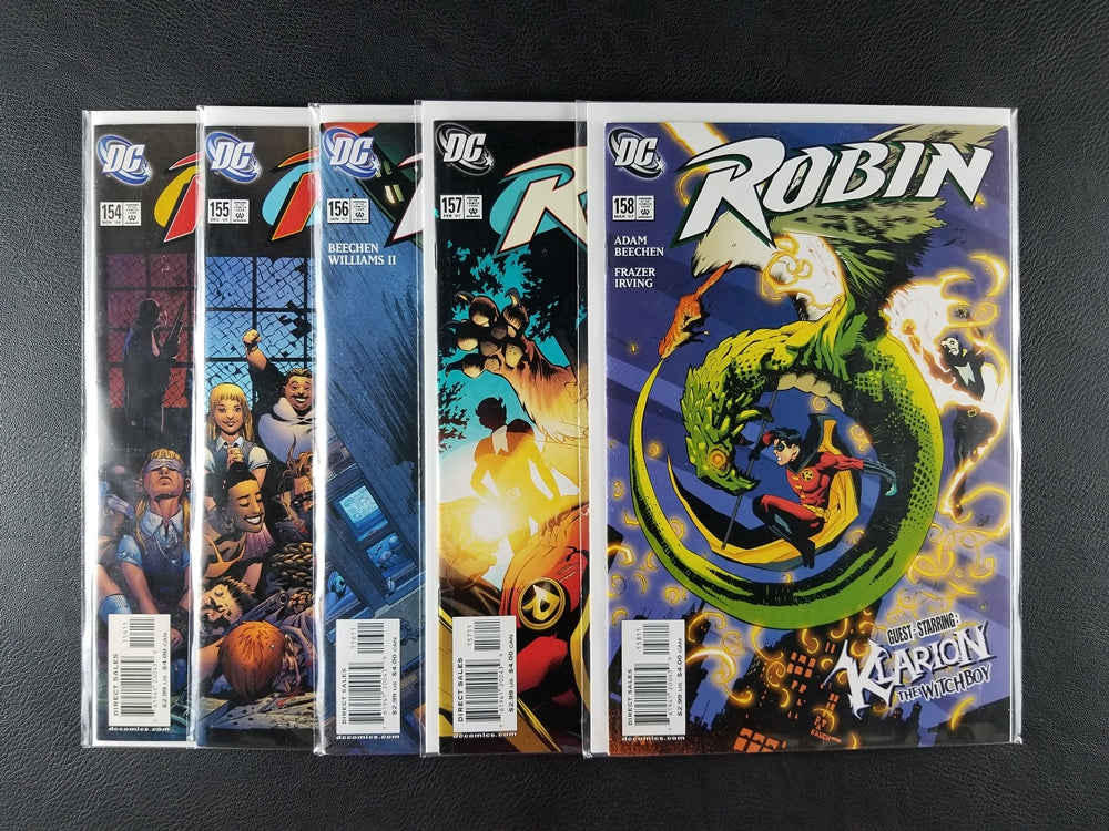 Robin #154-158 Set (DC, 2006-07)