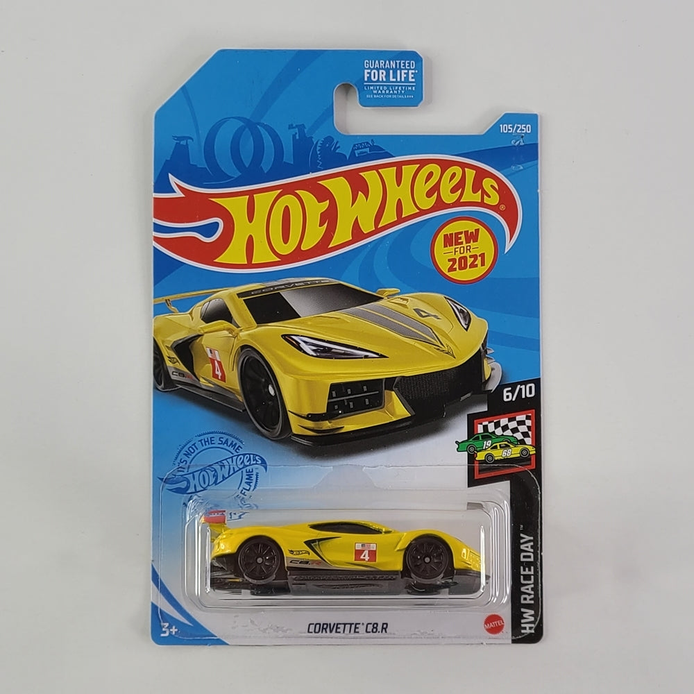 Hot Wheels - Corvette C8.R (Yellow) [New for 2021]