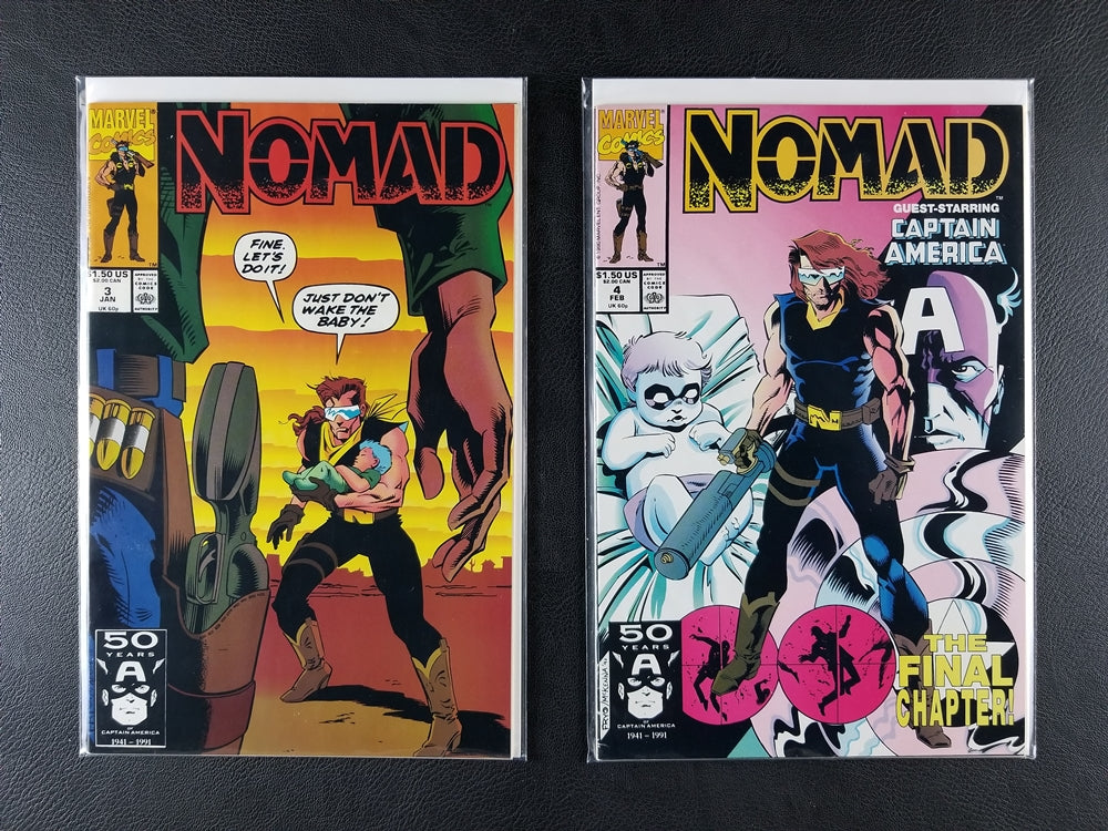 Nomad [Limited Series] #1-4 Set (Marvel, 1990-91)