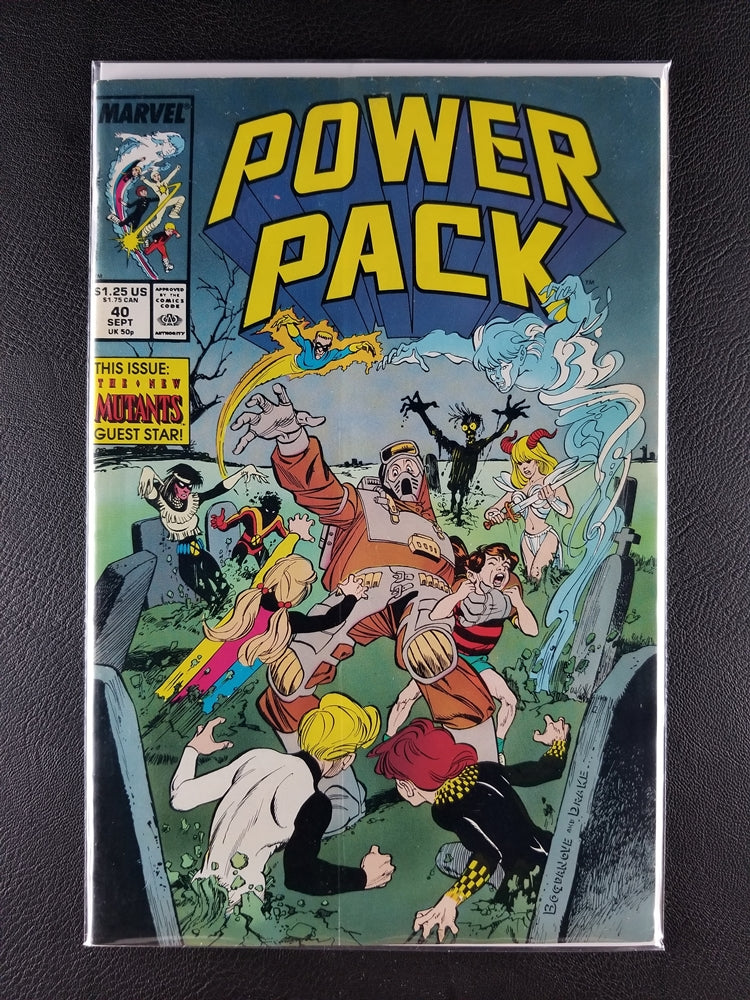 Power Pack [1st Series] #40 (Marvel, September 1988)