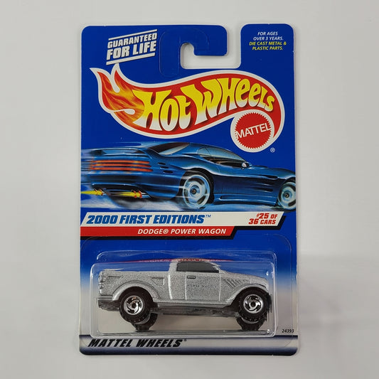 Hot Wheels - Dodge Power Wagon (Metallic Silver)