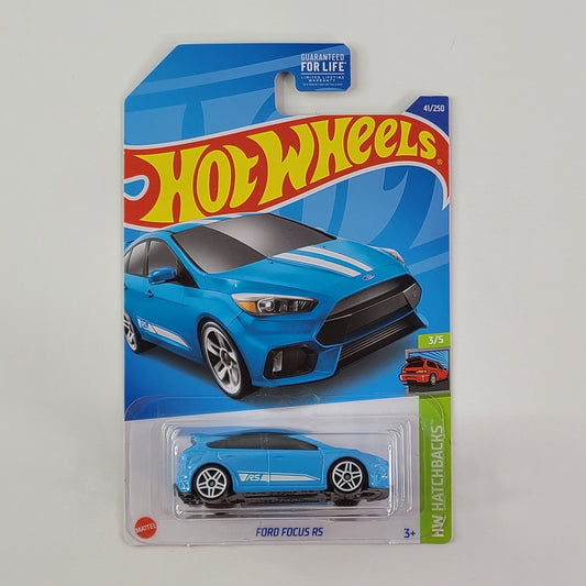 Hot Wheels - Ford Focus RS (Light Blue)