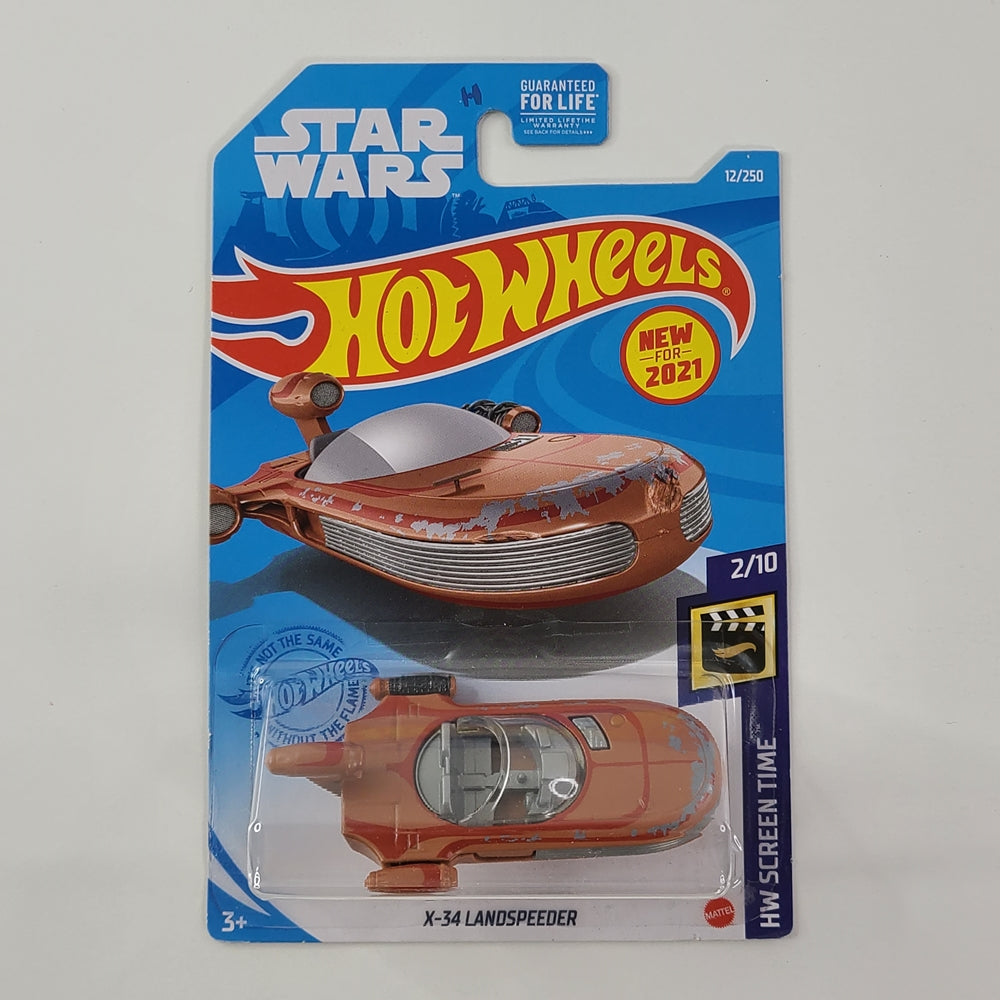 Hot Wheels - X-34 Landspeeder (Copper) [HW Screen Time Mini Collection (2021) - 2/10] [New for 2021]