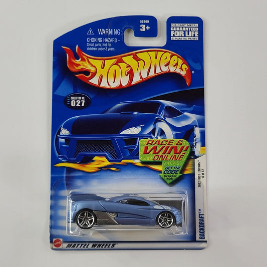 Hot Wheels - Backdraft (Light Blue)