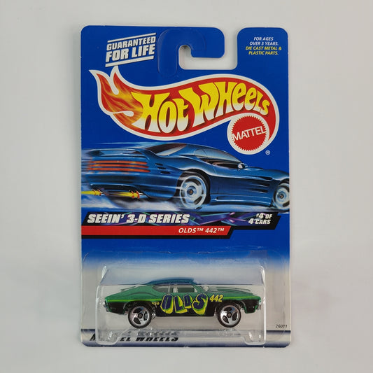 Hot Wheels - Olds 442 W-30 (Metallic Green)