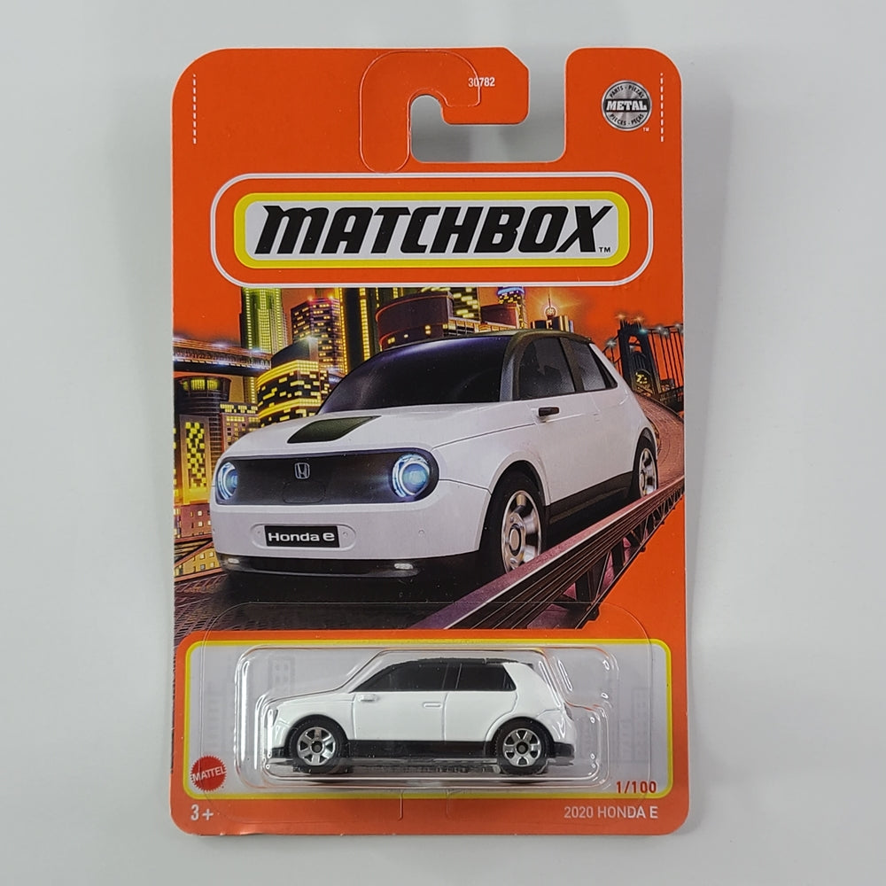 Matchbox - 2020 Honda E (White) [2021 1-100 Series: MBX Metro - 1/100]