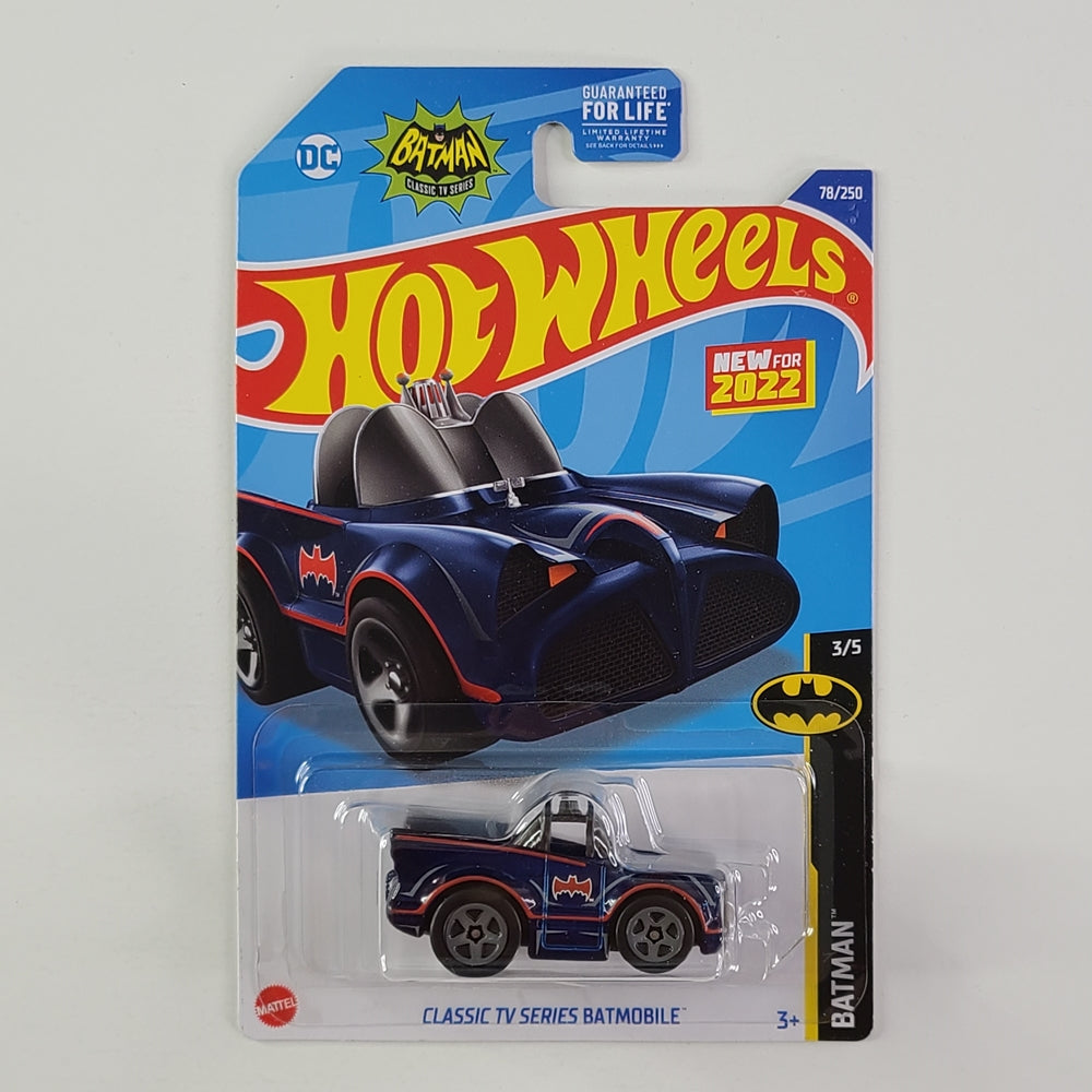 Hot Wheels - Classic TV Series Batmobile (Navy Blue)