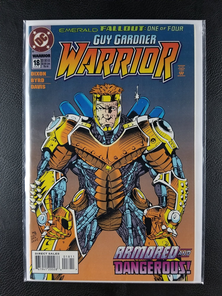 Guy Gardner Warrior #18 (DC, March 1994)