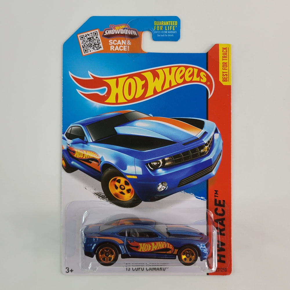 Hot Wheels - '13 COPO Camaro (Metalflake Blue)