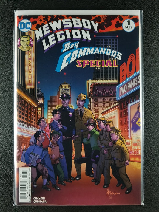 Newsboy Legion and the Boy Commandos Special #1 (DC, October 2017)