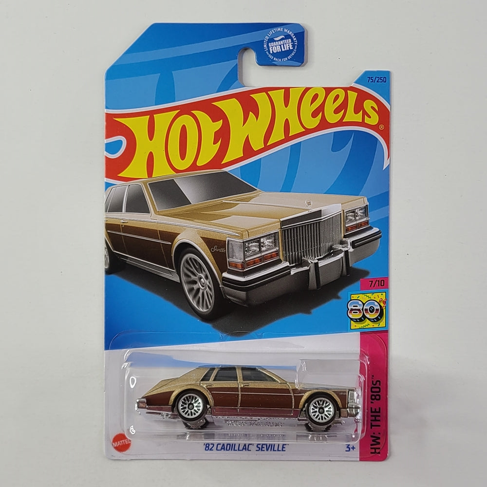 Hot Wheels - '82 Cadillac Seville (Metallic Gold)