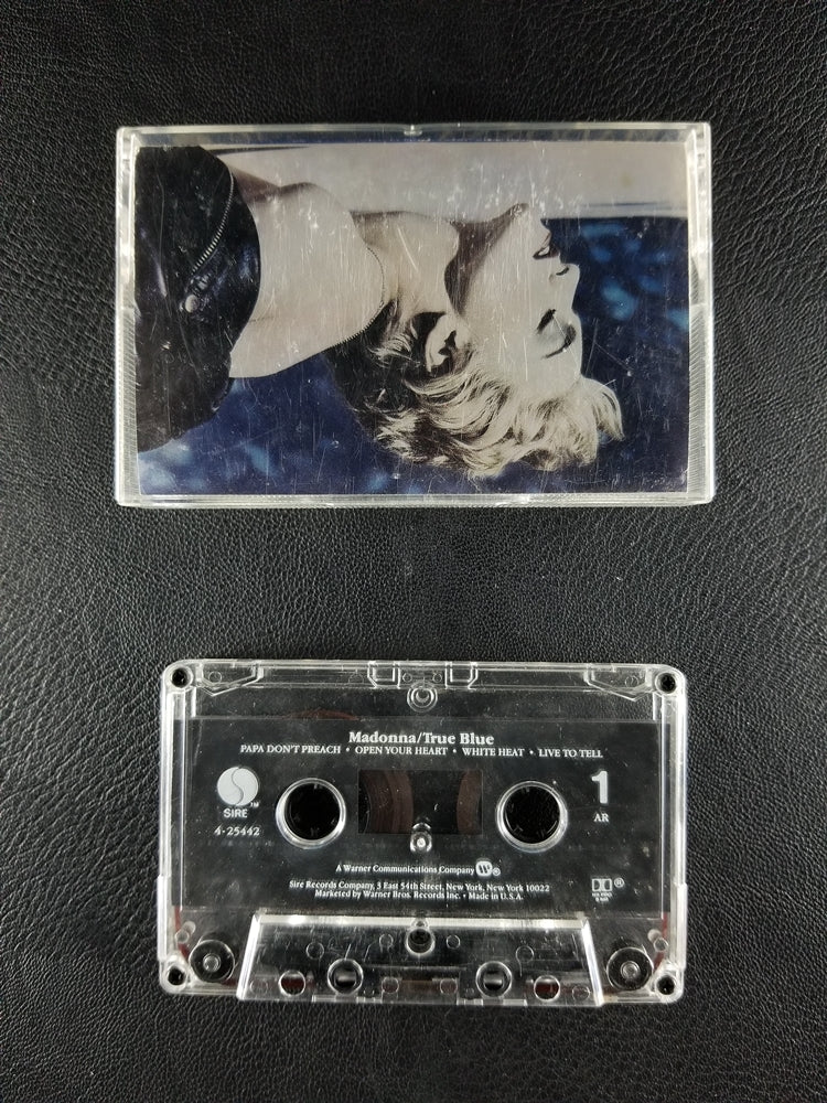 Madonna - True Blue (1986, Cassette)