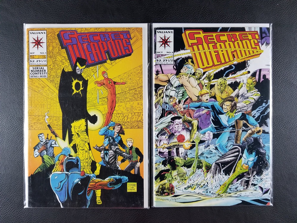 Secret Weapons #1-8 Set (Valiant, 1993-94)