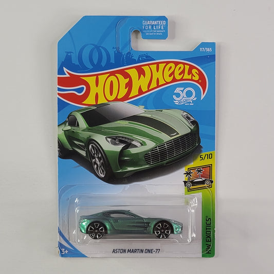 Hot Wheels - Aston Martin One-77 (Metallic Green)