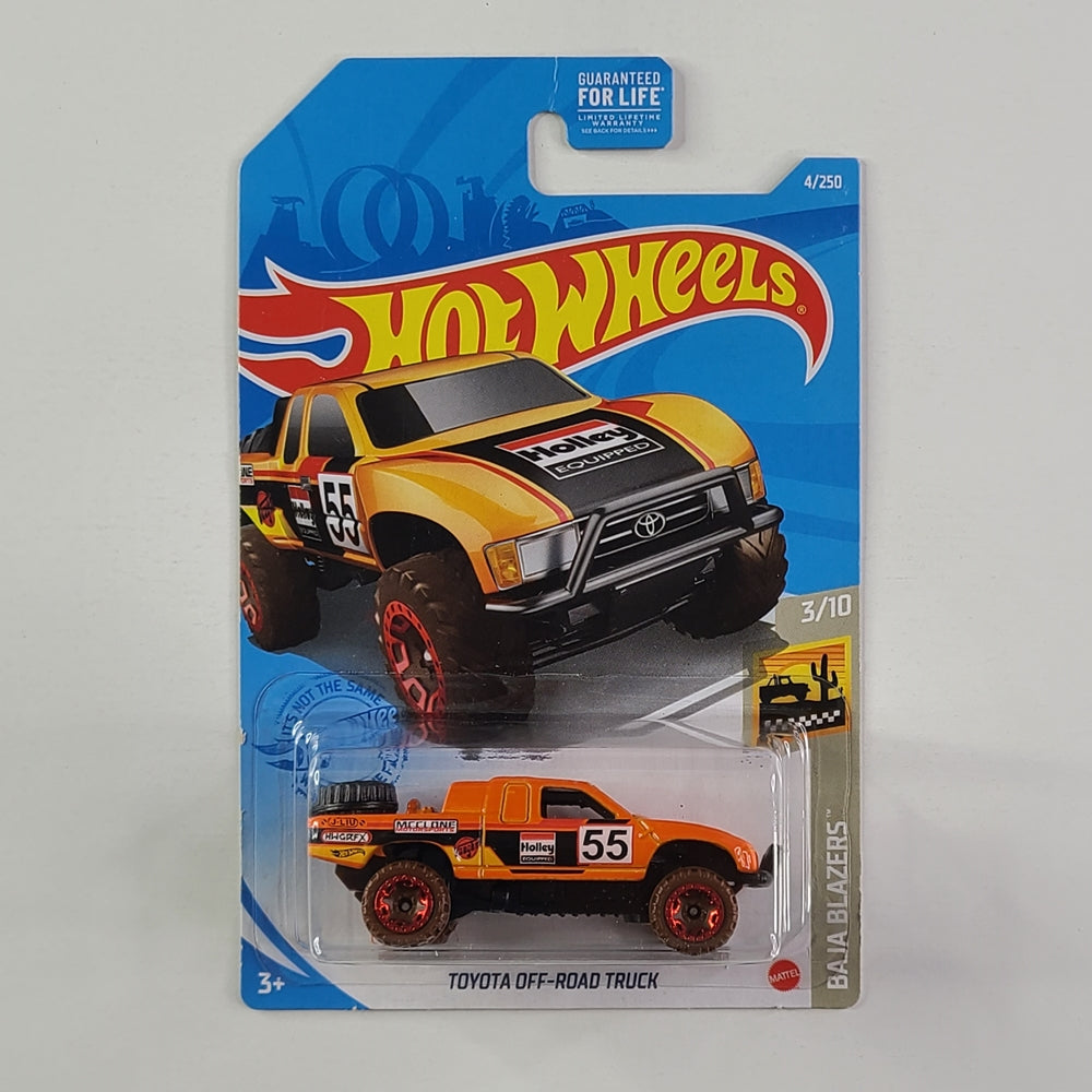 Hot Wheels - Toyota Off-Road Truck (Orange)