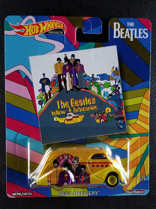 Hot Wheels - Deco Delivery (Yellow) [4/5 - Pop Culture: The Beatles]