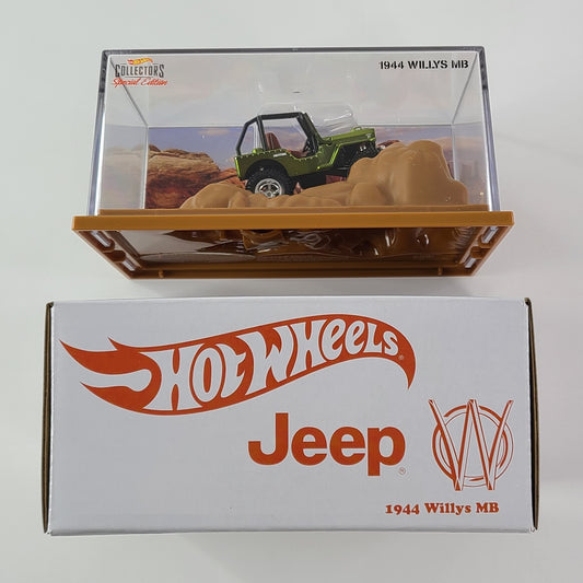 Hot Wheels - 1944 Willys MB (Spectraflame Olive) [RLC Exclusive (2021) - #7630/20000]