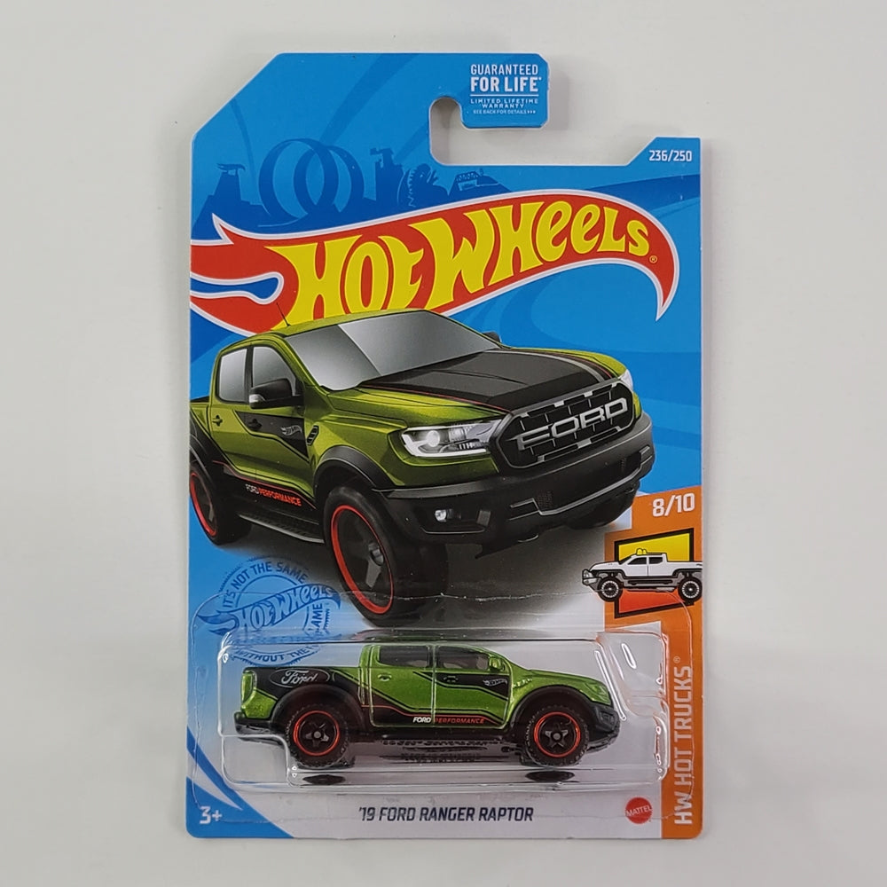 Hot Wheels - '19 Ford Ranger Raptor (Metalflake Green)