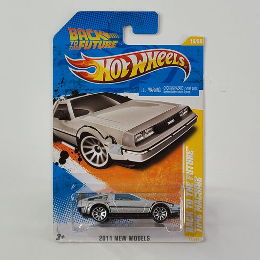 Hot Wheels - Back to the Future Time Machine (Metalflake Silver)