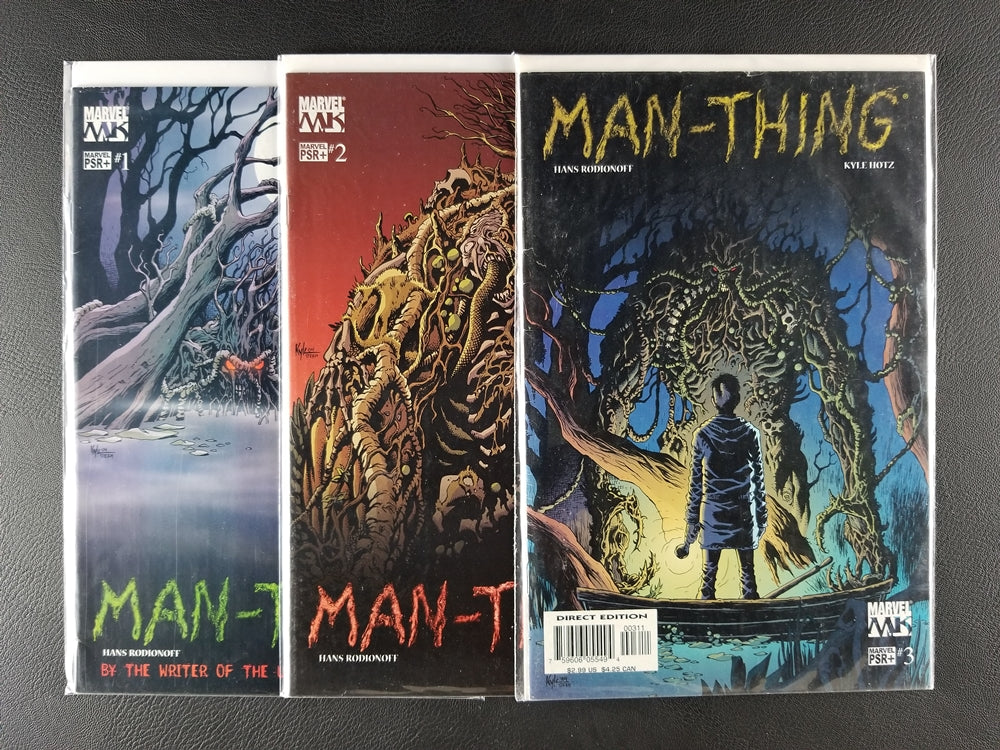 Man-Thing [4th Series] #1, 2, 3 Set (Marvel, 2004)