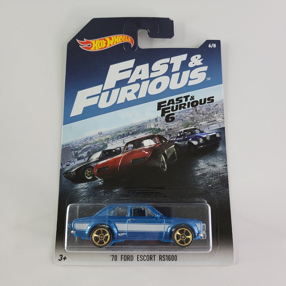 Hot Wheels - '70 Ford Escort RS1600 (Blue)