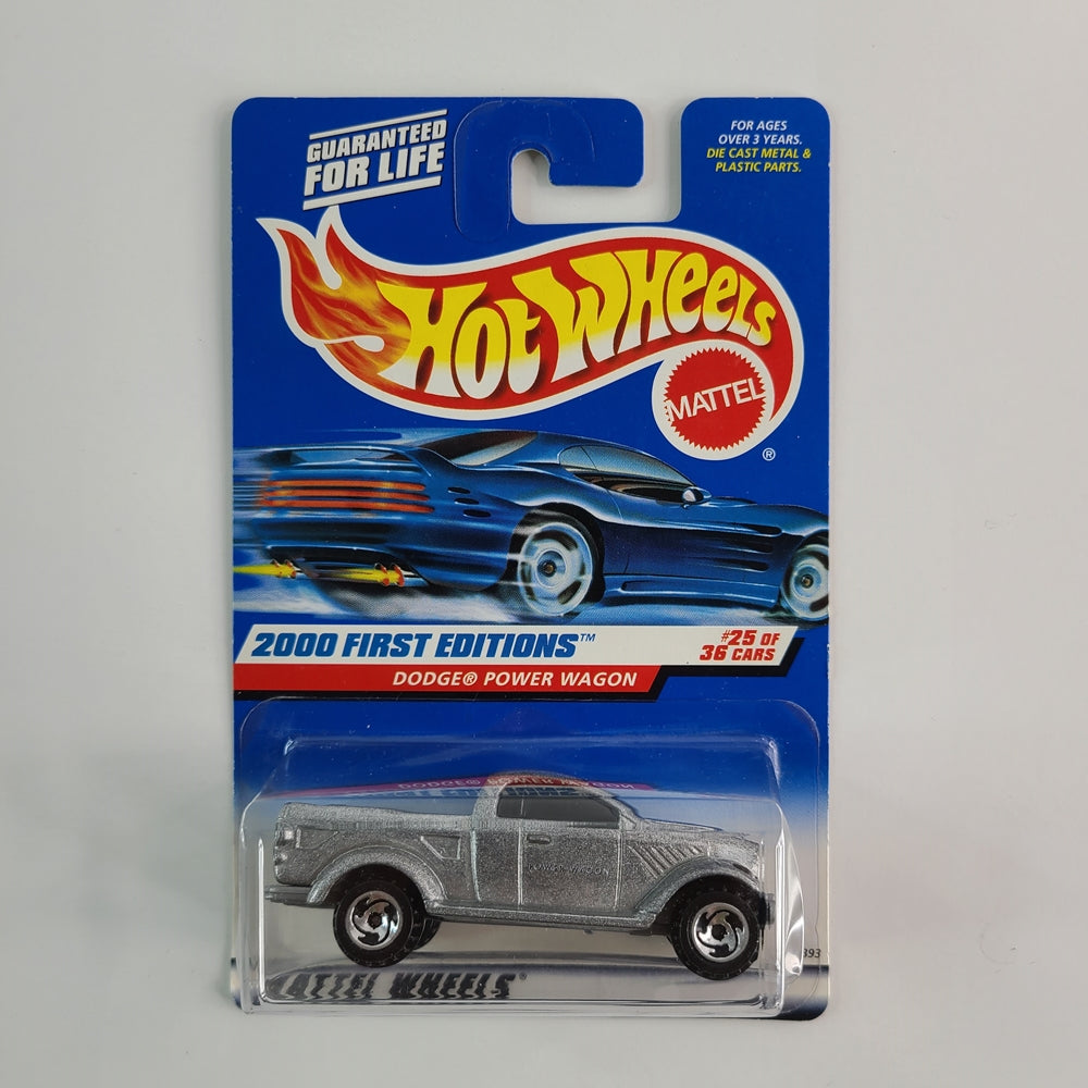 Hot Wheels - Dodge Power Wagon (Metallic Silver)