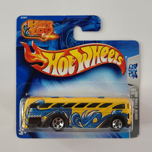Hot Wheels - Surfin' S'Cool Bus (Yellow) [Short Card]