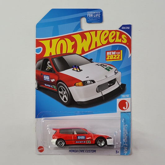 Hot Wheels - Honda Civic Custom (Cherry Red)