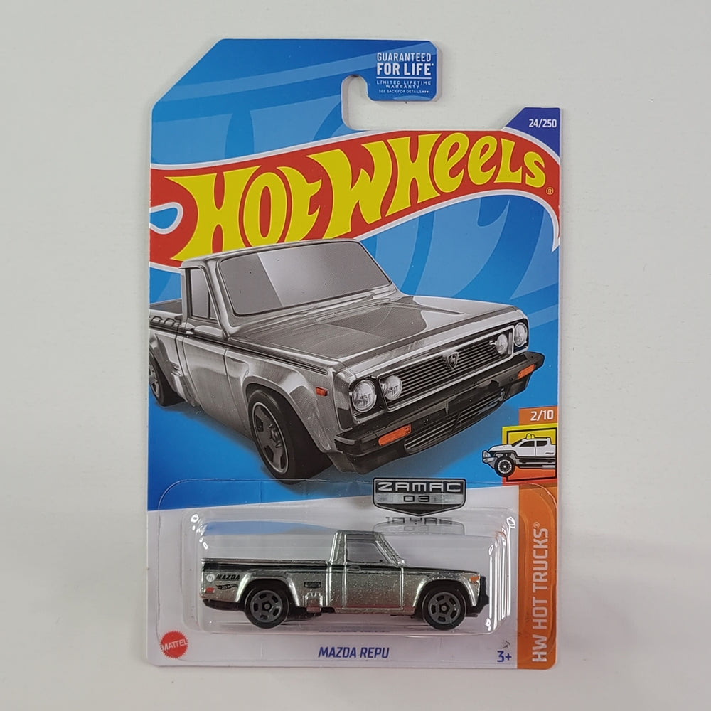 Hot Wheels - Mazda REPU (Unpainted) [Walmart Exclusive Zamac Edition]