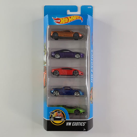 Hot Wheels - HW Exotics 5-Pack (2017)