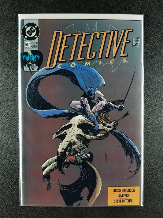 Detective Comics [1st Series] #637 (DC, October 1991)