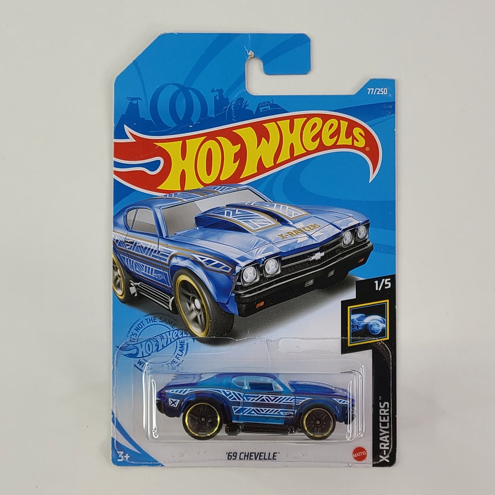 Hot Wheels - '69 Chevelle (Clear Blue)