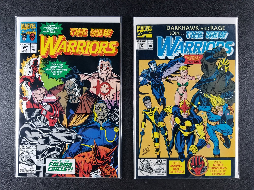 The New Warriors [1st Series] #21-29 Set (Marvel, 1992)