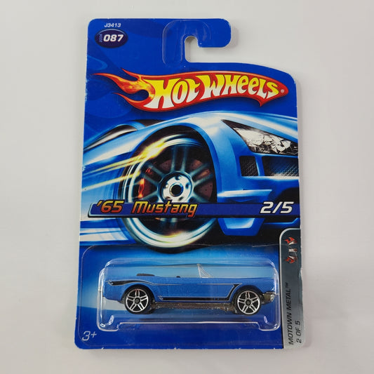 Hot Wheels - '65 Mustang (Blue)