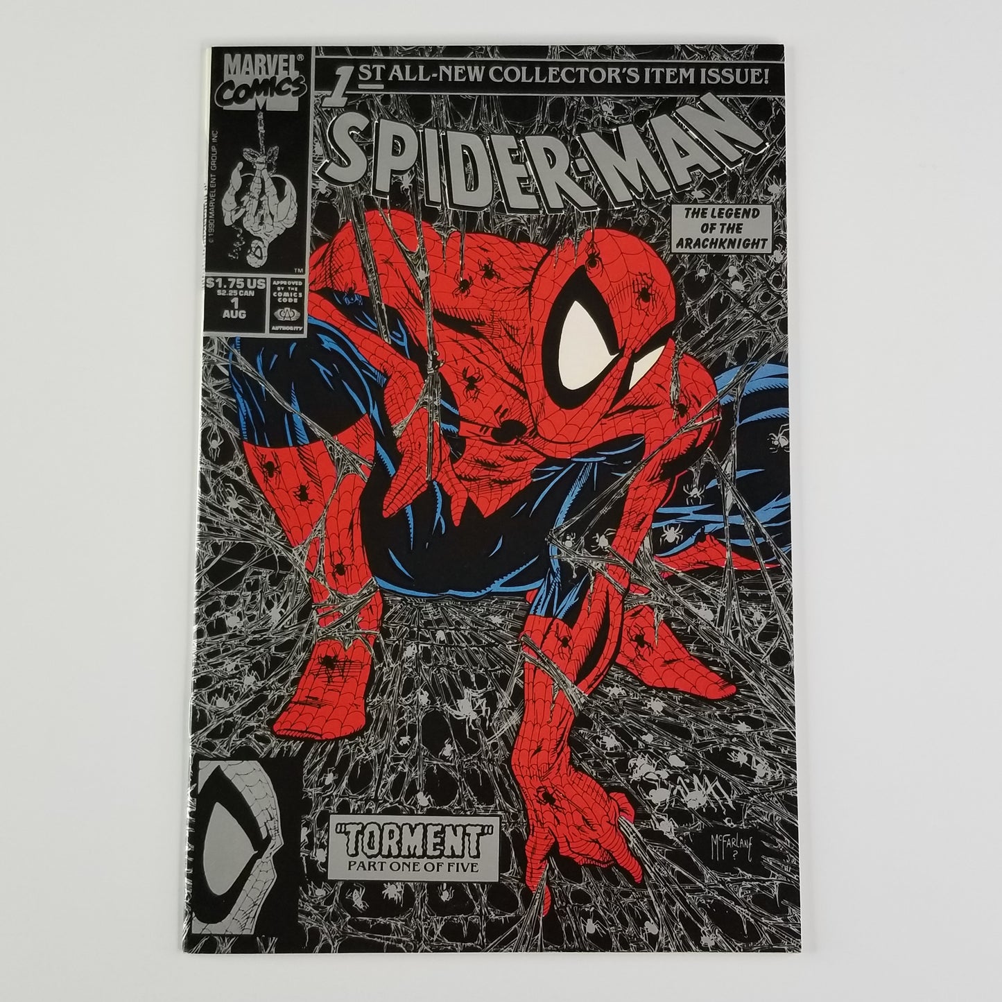 Spider-Man (Marvel, 1990) #1 SILVER