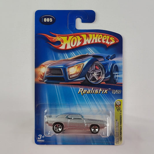 Hot Wheels - 1969 Pontiac Firebird T/A (White)